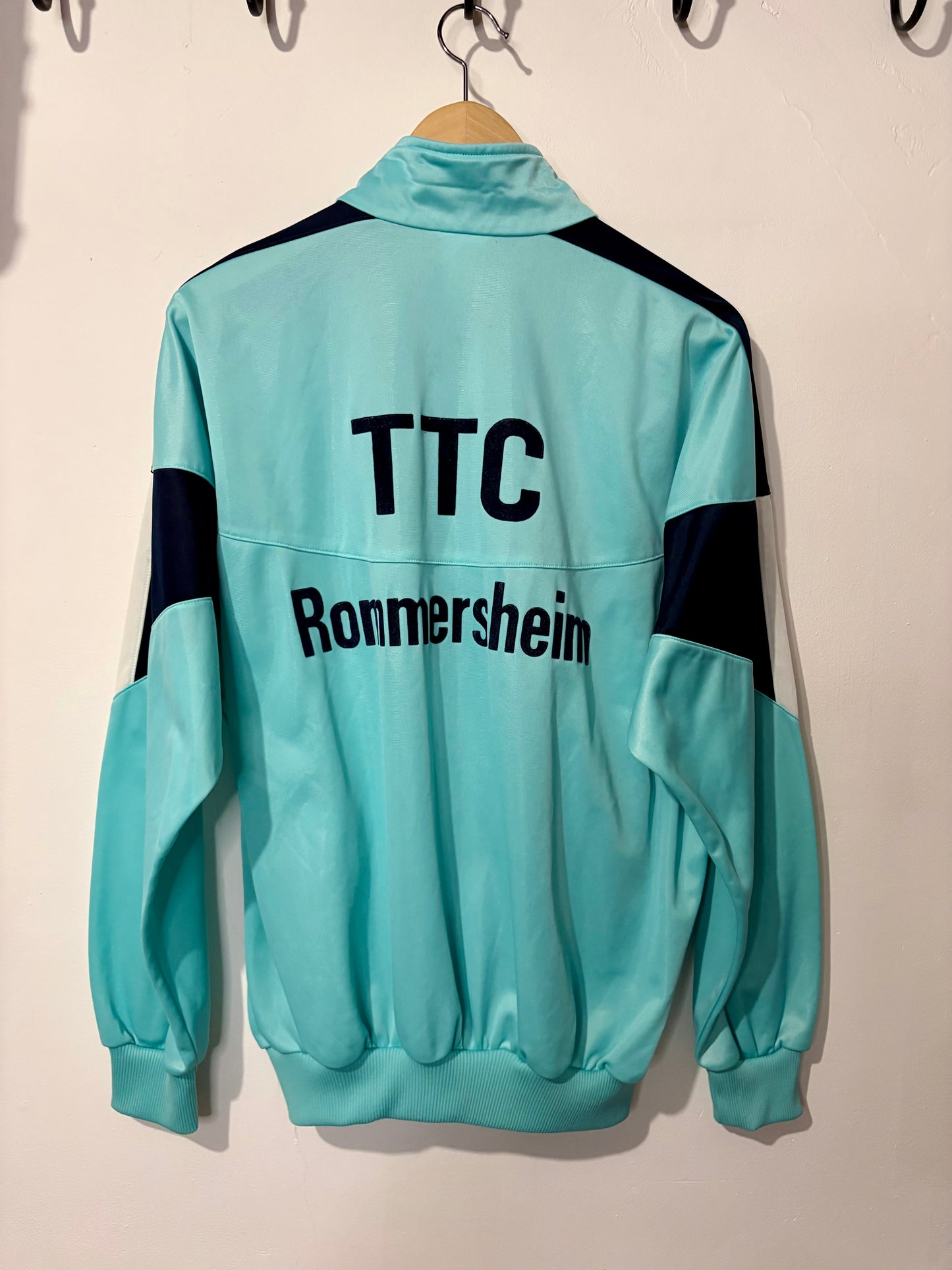 Vintage Y2K adidas pastel lace patchwork track jacket.